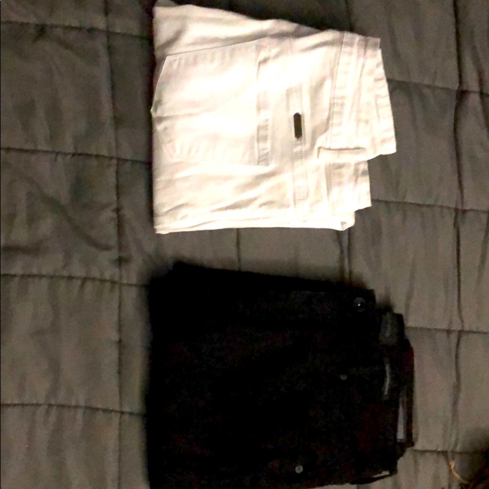 Black and white jeans size 13